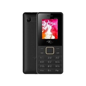 itel 2160 Wireless FM, Bright Torchlight, Dual SIM Mobile – Black