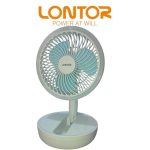 Lontor CTL-MF042-6 – 6” Rechargeable Mini Fan, Portable, Long Battery